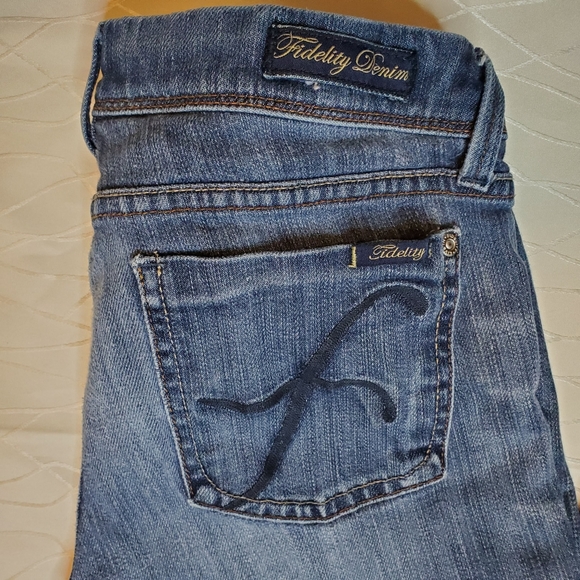 2000s Flare Fidelity Jeans Lotus Flare Leg size 29 - Picture 4 of 11